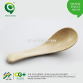 Eco friendly product organic rice husk wooden finger food spoon